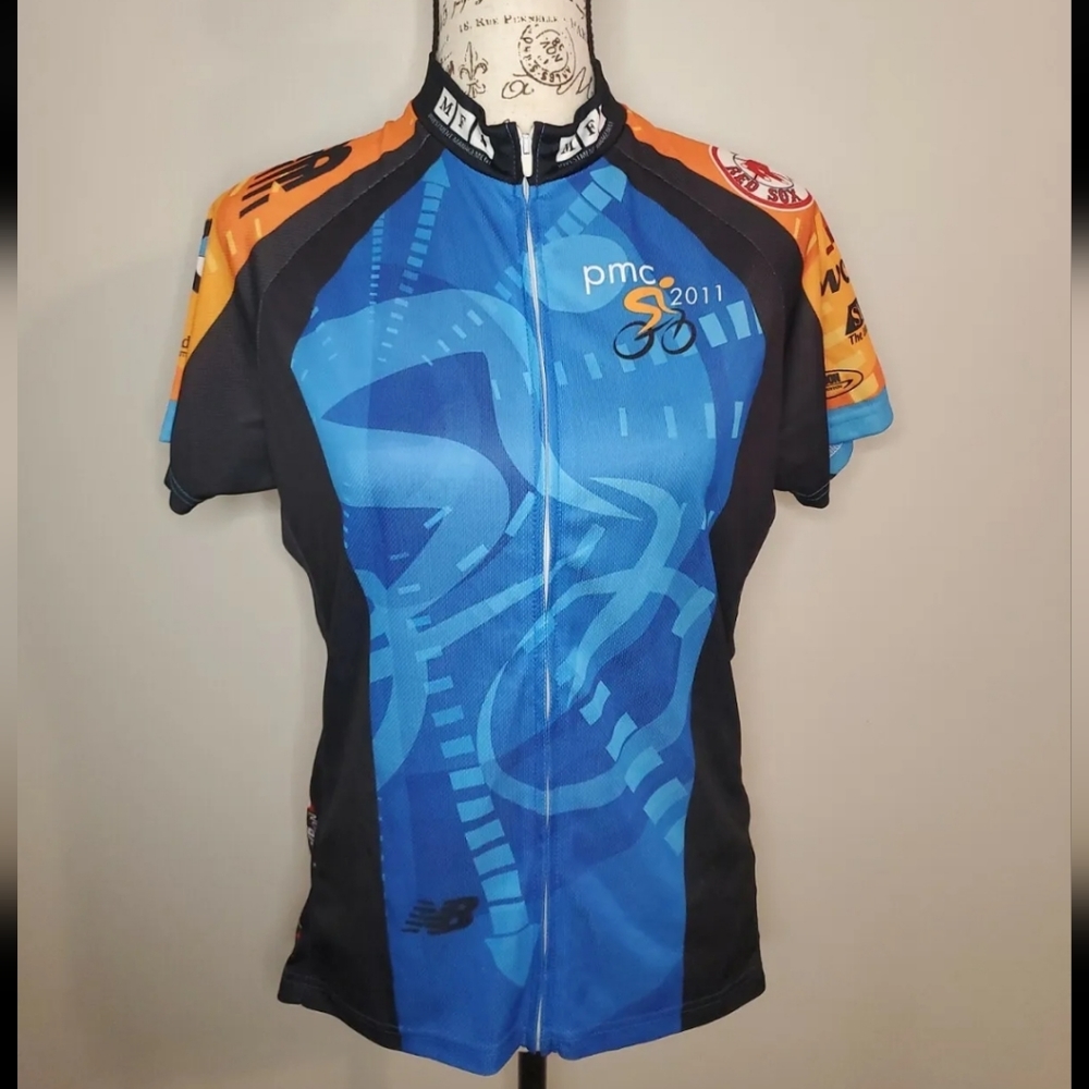 Primal Cycling Jersey L Black Full Zip Pan Mass Challenge PMC 2011
